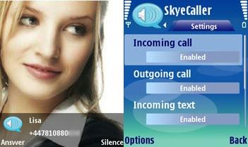 نرم افزار SkyeStream SkyeCaller v1.03 برای نوکیا سری ۶۰ ویرایش ۳